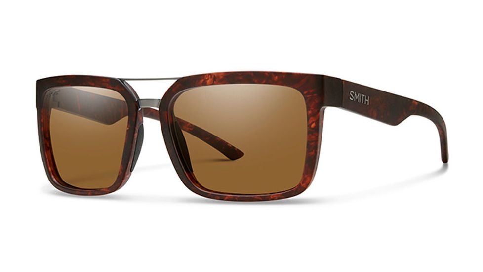 Smith Optics Highwire Progressive Prescription Sunglasses, Matte Vintage Havana Frame, Polarized, HICPBRMVHVPR
