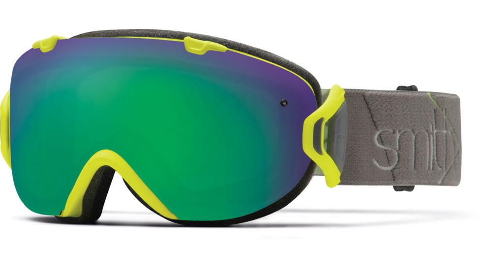 Smith Optics I/OS Goggle Acid Prism Frame/Green Sol-X/Blue Sensor Lens IS7NXAP15