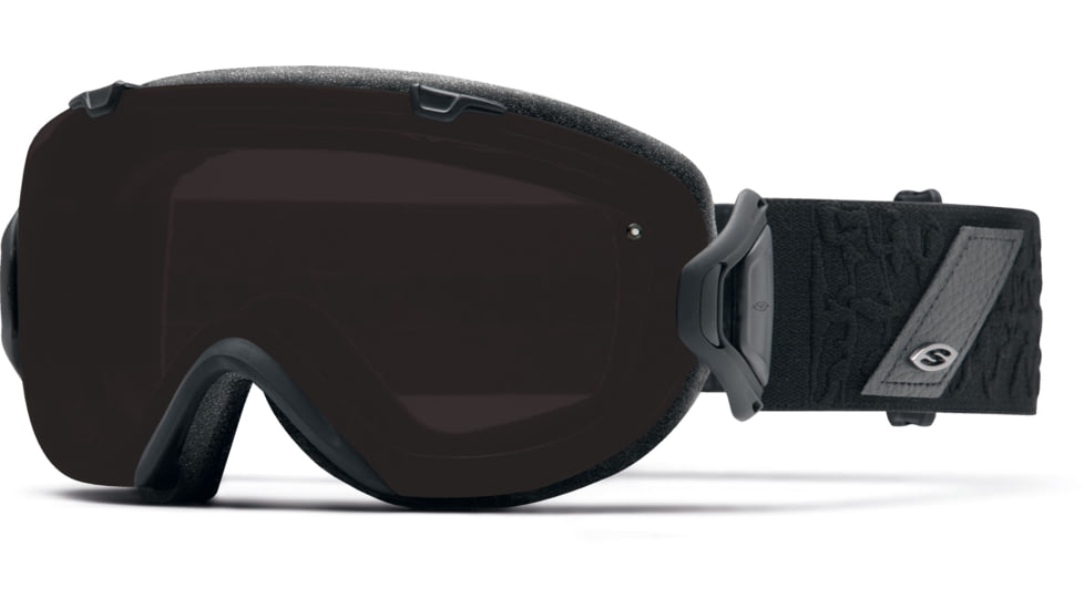 Smith Optics I/OS Goggle Black Discord Frame/Blackout/Red Sensor Lens IS7BKKI15