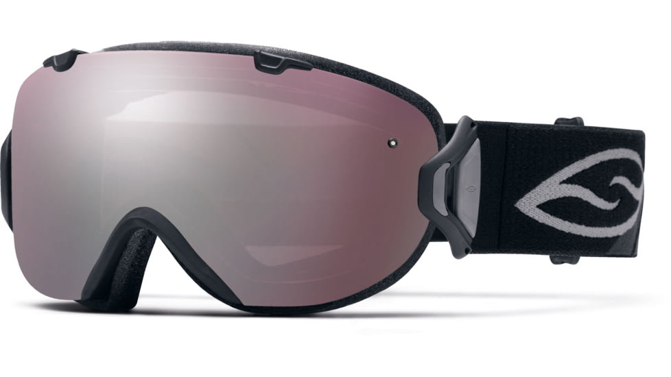 Smith Optics I/OS Goggle Black Frame/Ignitor/Red Sensor Lens IS7IBK15