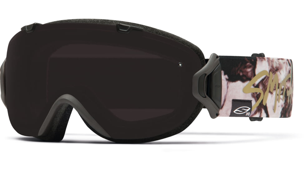 Smith Optics I/OS Goggle Elena Deco Frame/Blackout/Red Sensor Lens IS7BKED15