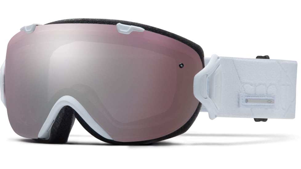 Smith Optics I/OS Goggle White Prism Frame/Ignitor/Red Sensor Lens IS7IWP15
