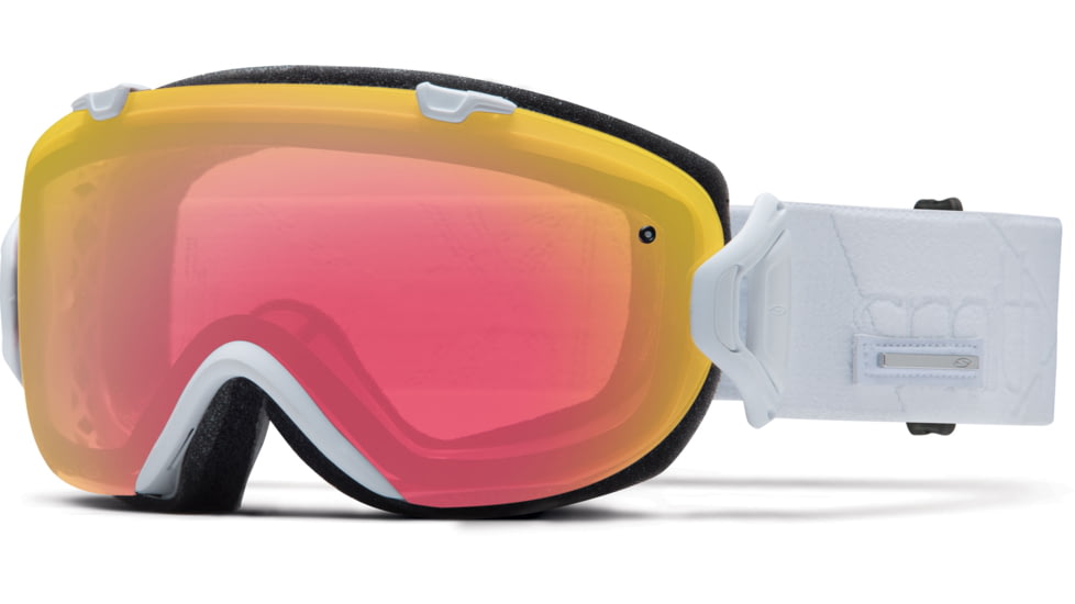 Smith Optics I/OS Goggle White Prism Frame/Photochromic Red Sensor/Blackout Lens IS7PRZWP15