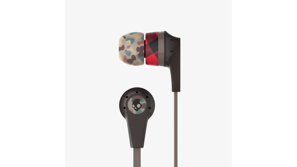 Skullcandy INK'D 2 earbuds with Mic-Gray/Camo
