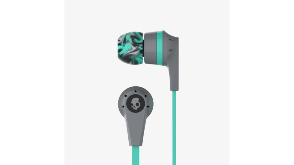 Skullcandy INK'D 2 earbuds with Mic-Gray/Mint