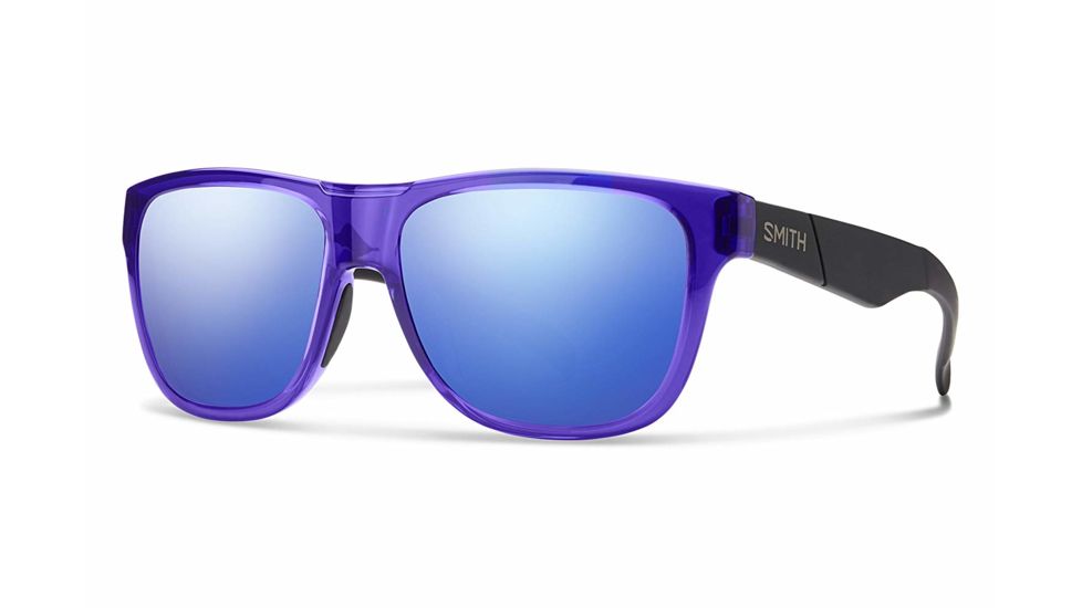 Smith Optics Lowdown Slim Progressive Prescription Sunglasses, Crystal Ultraviolet Frame, LSPCBMCUVPR