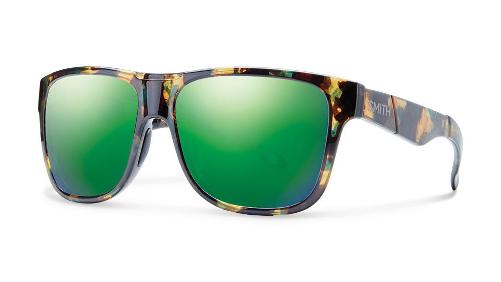 Smith Optics Lowdown Xl Bifocal Prescription Sunglasses, Flecked Green Tortoise Frame, LXPCGMFGTBI