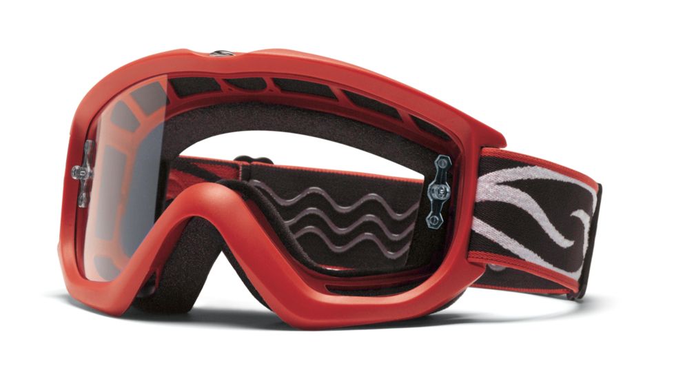 Smith Option OTG Goggles Red, Clear AFC Lens OP1CFRD4