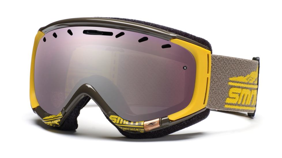 Smith Phase Goggles, Antique/Yellow Legacy, Ignitor Mirror PZ6IAL11