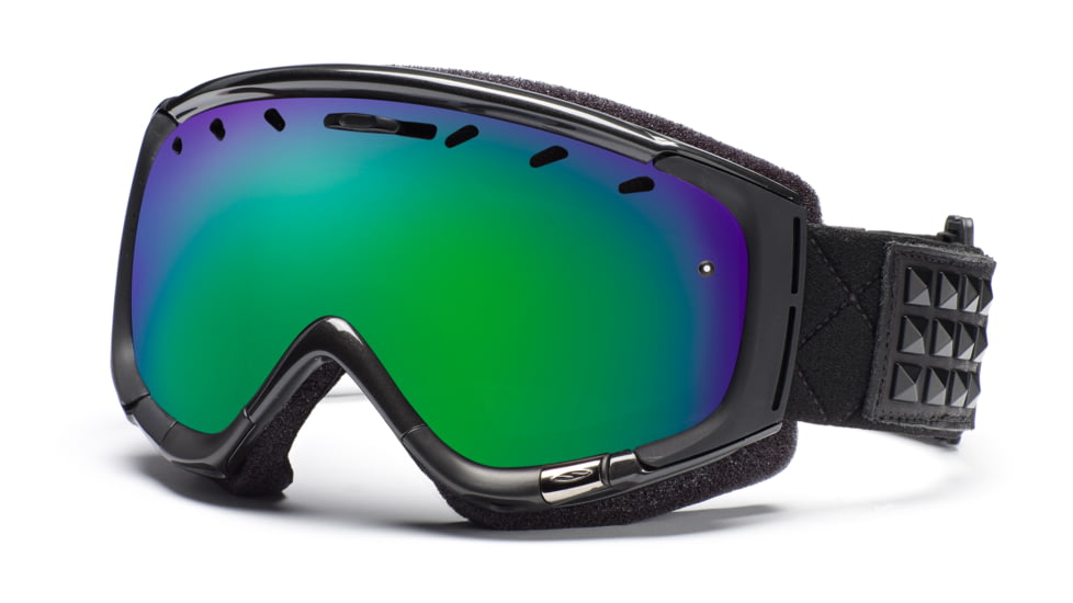 Smith Phase Goggles, Gunmetal Warrior, Green Sol X Mirror PZ6NXMW11
