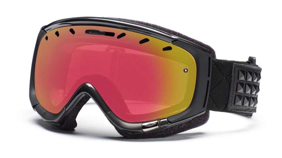 Smith Phase Goggles, Gunmetal Warrior, Red Sensor Mirror PZ6RZMW11
