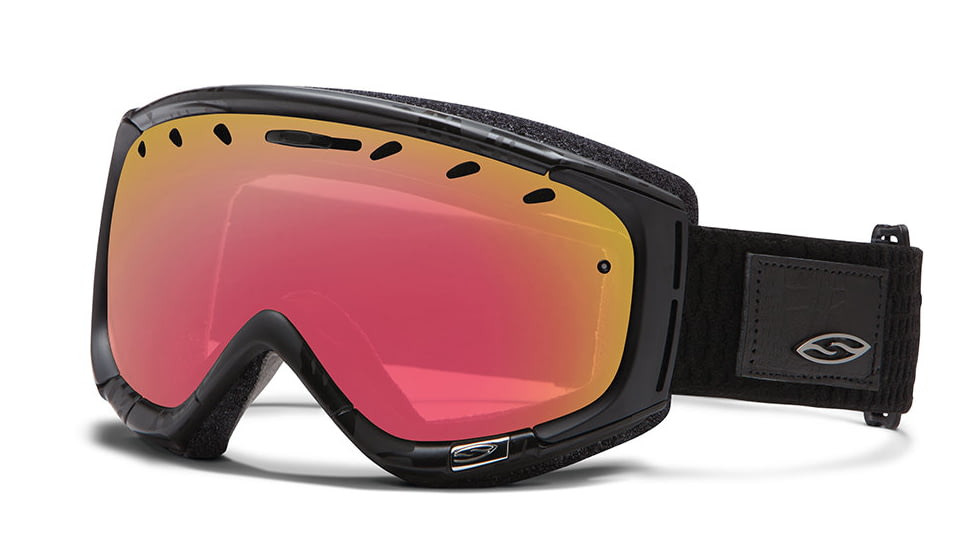 Smith Optics Phase Snow Goggles - Black Danger Frame w/ Red Sensor Lens PZ6RZKD13