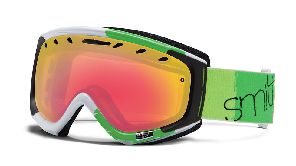 Smith Optics Phase Snow Goggles - Neon Blitz Frame w/ Red Sensor Lens PZ6RZNB13