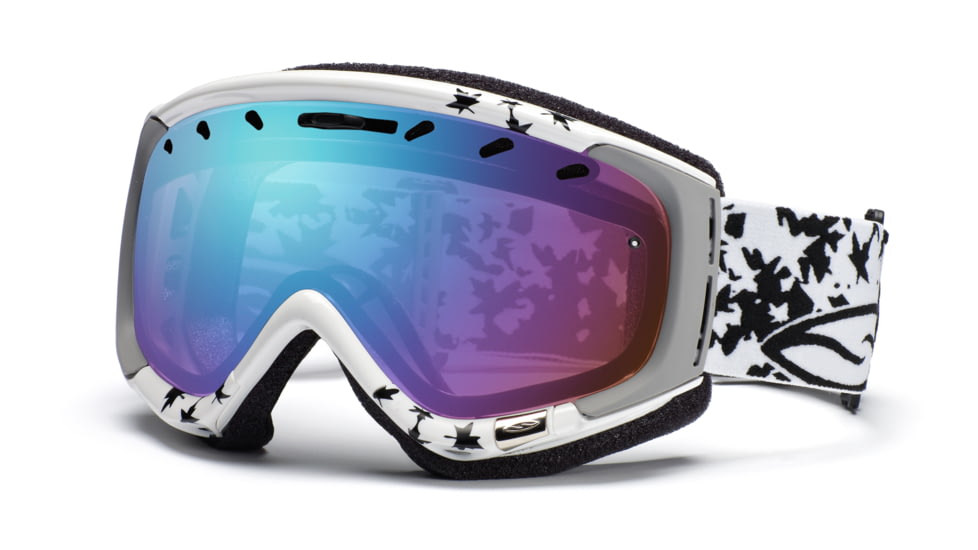 Smith Phase Goggles, White/Black Fallen, Sensor Mirror PZ6ZWF11