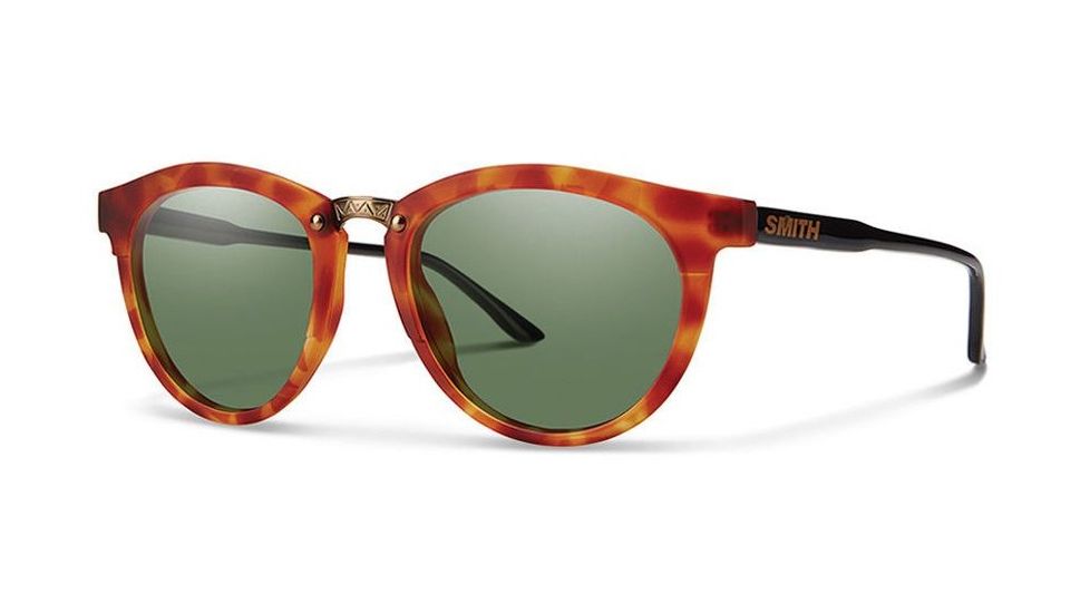 Smith Optics Questa Bifocal Prescription Sunglasses, Matte Honey Tort/Black Frame, Polarized, QECPGNMHTBI