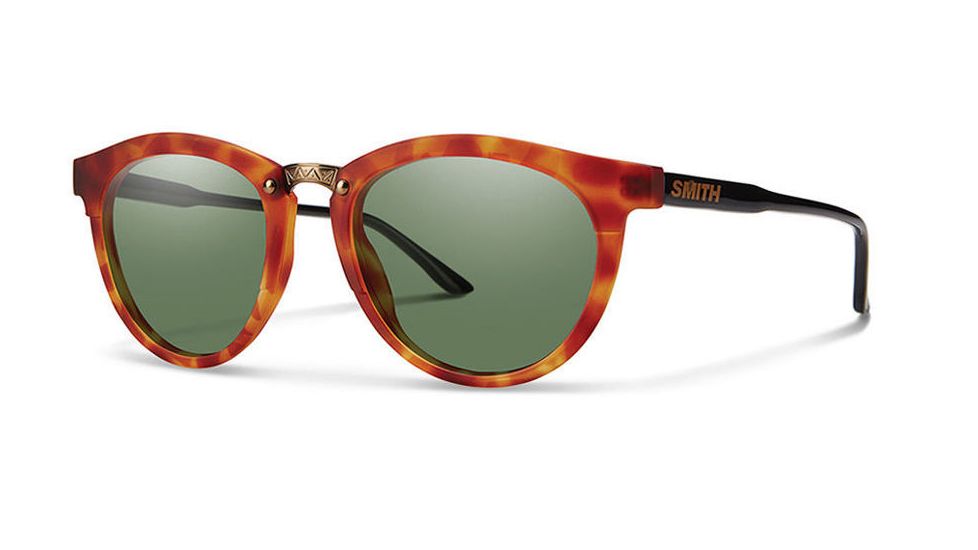 Smith Optics Questa Progressive Prescription Sunglasses, Matte Honey Tort/Black Frame, Polarized, QECPGNMHTPR