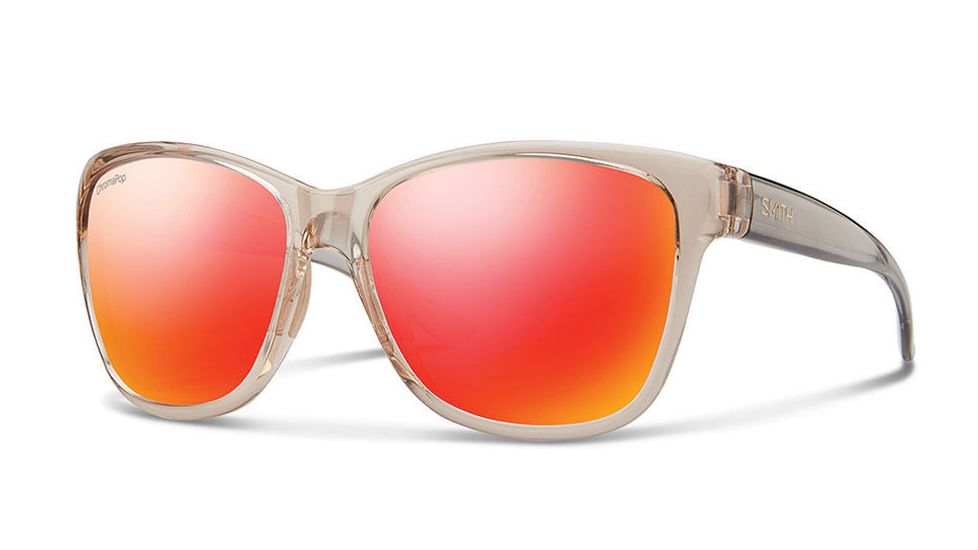 Smith Optics Ramona Single Vision Prescription Sunglasses, Desert Crystal Smoke Frame, RACMDMDCSV