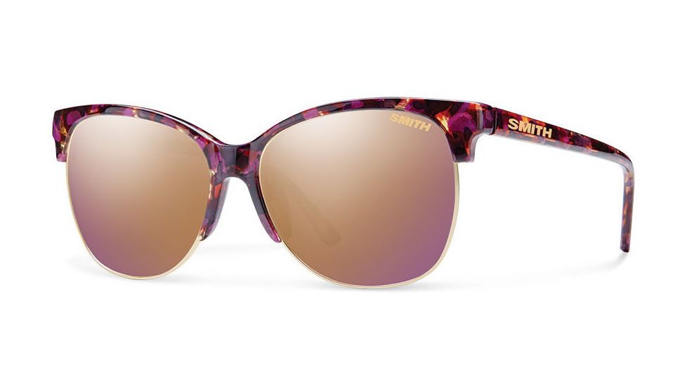 Smith Optics Rebel Progressive Prescription Sunglasses, Flecked Mulberry Tortoise Frame, BLPCRGMFMTPR