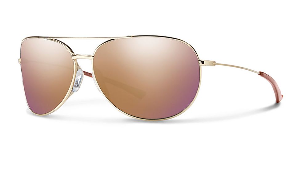 Smith Optics Rockford Slim Bifocal Prescription Sunglasses, Gold Frame, RFSPCRGMGDBI