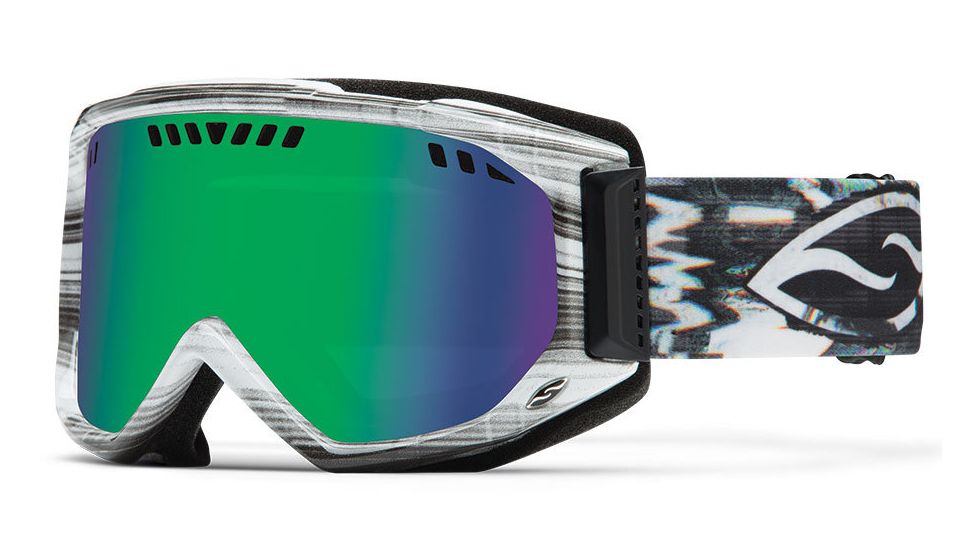 Smith Optics Scope Goggle Vertical Hold Frame/Green Sol-X Lens SC3NXVH15