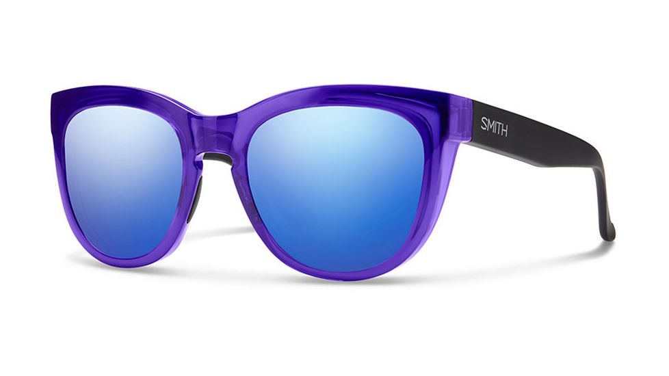 Smith Optics Sidney Progressive Prescription Sunglasses, Crystal Ultraviolet Frame, SIPCBMCUVPR