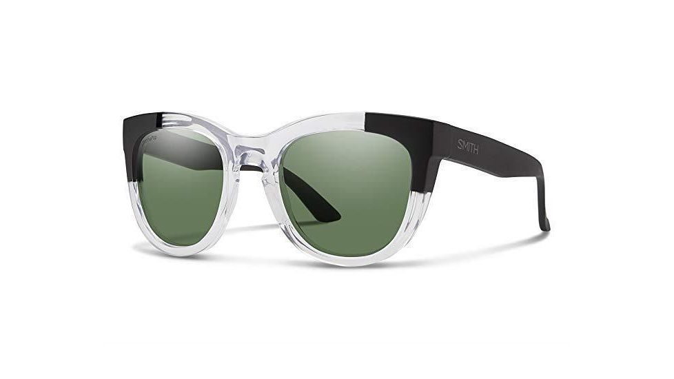 Smith Optics Sidney Bifocal Prescription Sunglasses, Crystal Black Block Frame, Polarized, SICPGNCBBBI