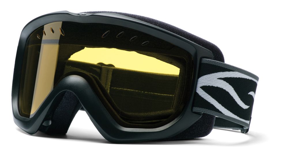 Smith Snow Option OTG Goggles - Black w/ Yellow Dual Airflow AFC Lens OP3ABKSM10