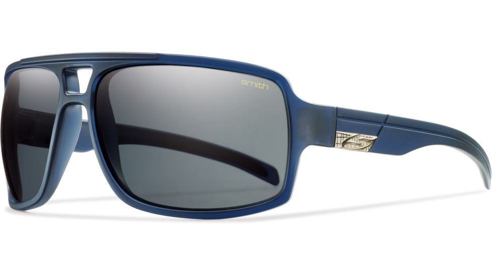 Smith Optics Swindler Sunglasses - Blue Blazer Frame, Polarized Gray Lenses SRPPGYBB