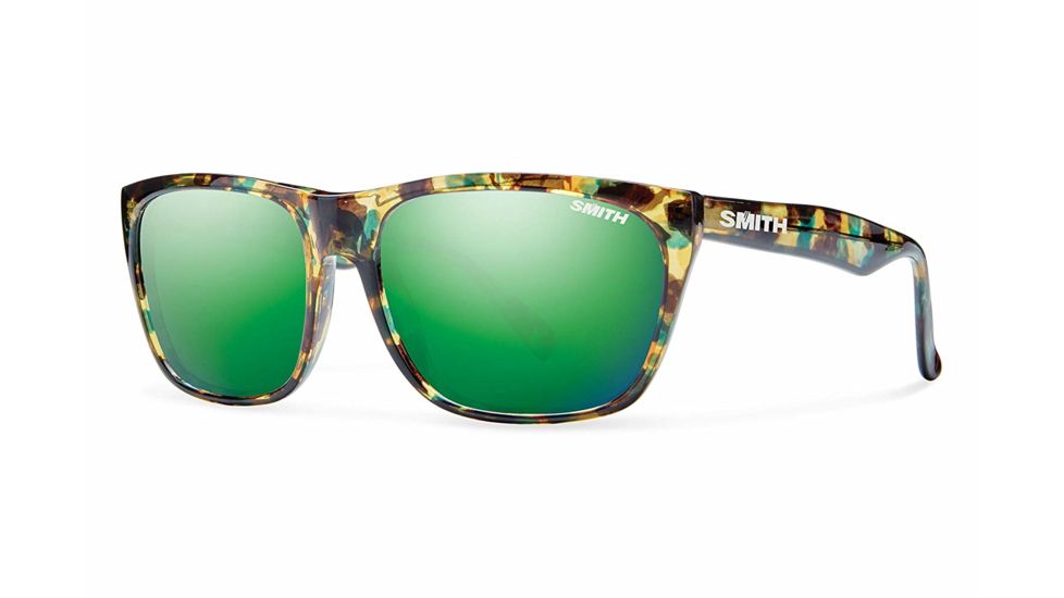 Smith Optics Tioga Bifocal Prescription Sunglasses, Flecked Green Tortoise Frame, TOPCGMFGTBI