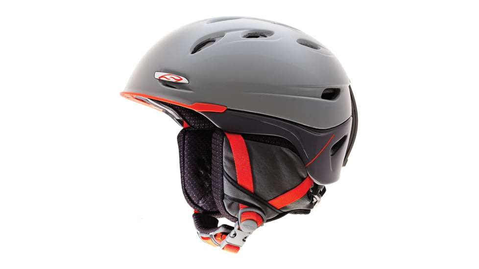 Smith Transport Helmet, Frost Gray/Blaze, Large H12-TPFRLG