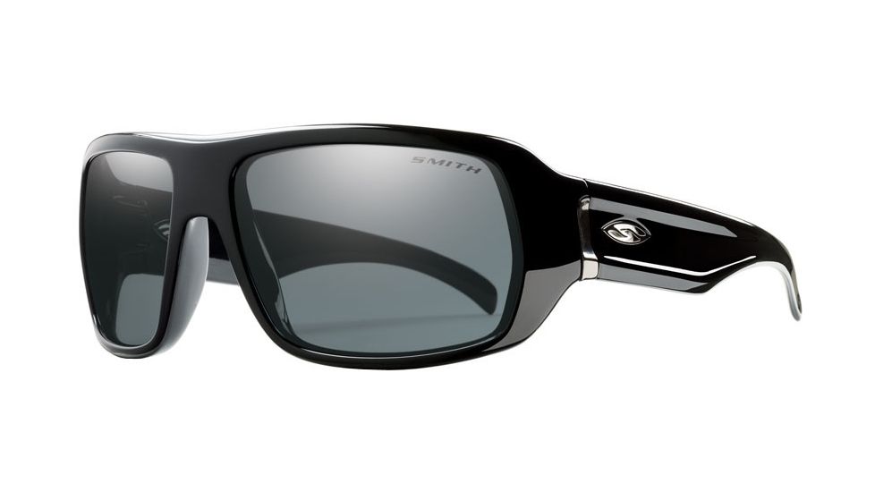 Smith Optics Vanguard Sunglasses Black Frames And Polarized Gray Lenses Vgppgybk