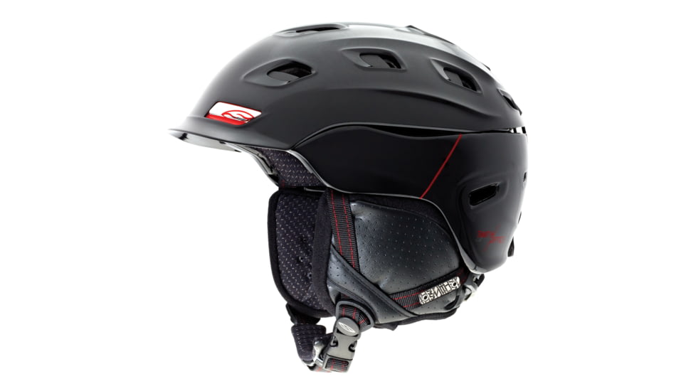 Smith Vantage Helmet, Black/Red Truetype, Medium H12-VARDMD