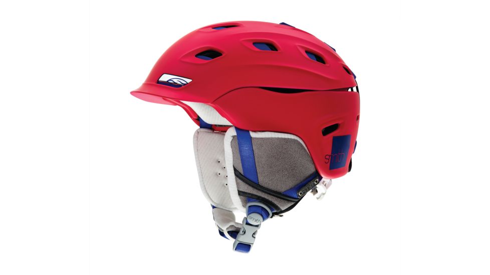 Smith Optics Vantage Helmet, Neon Red Typepress, Small H13-VANDTSM
