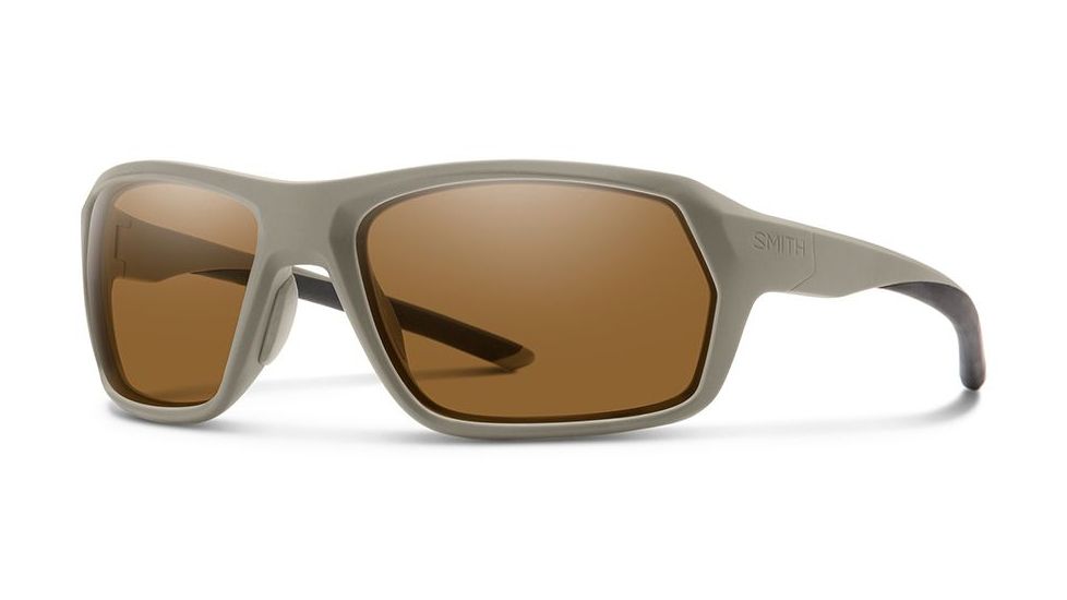 Smith Rebound Elite Sunglasses, Tan 499 Frame, Polarized Brown Lens, 201983DLD59SP