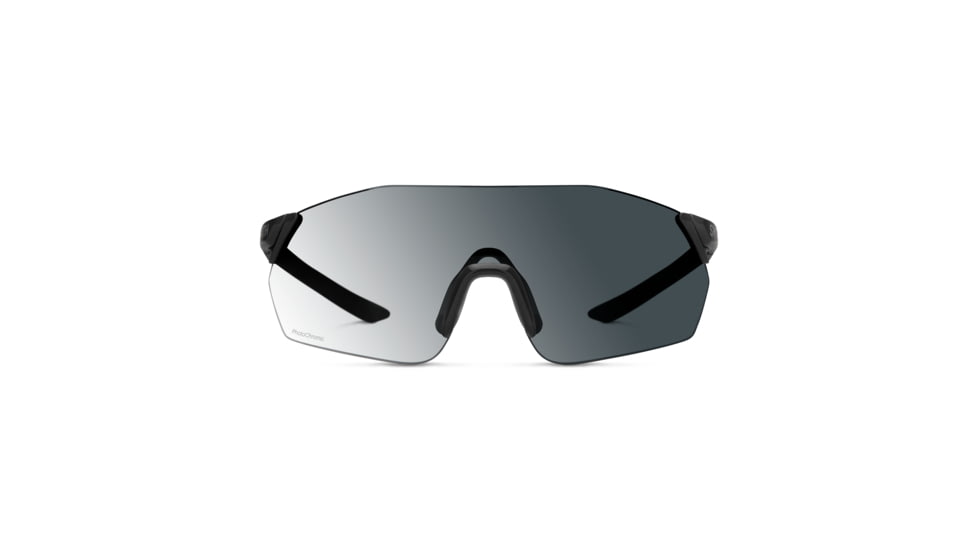 Smith Reverb PivLock Sunglasses, Black Frame, Photochromic Clear to Gray Lens, 20152180799KI