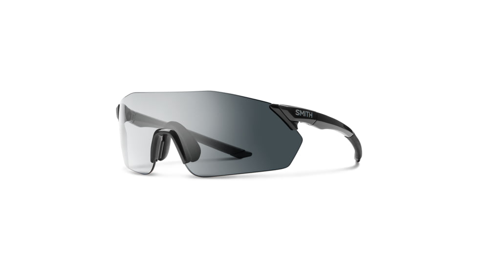 Smith Reverb PivLock Sunglasses, Black Frame, Photochromic Clear to Gray Lens, 20152180799KI