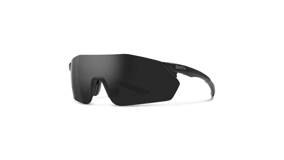 Smith Reverb PivLock Sunglasses, Matte Black Frame, ChromaPop Black Lens, 201521003991C