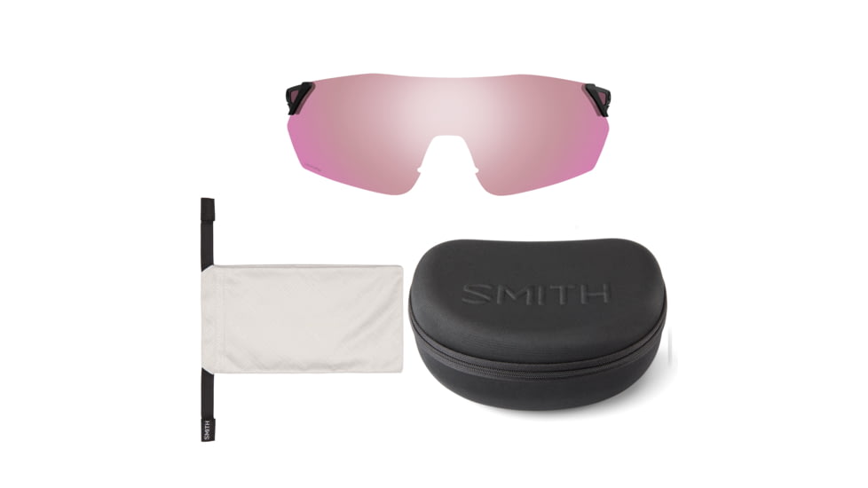 Smith Reverb PivLock Sunglasses, Matte Black Frame, ChromaPop Black Lens, 201521003991C