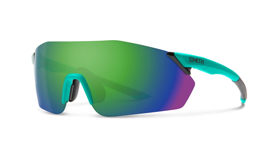 Smith Reverb Sunglasses, Matte Jade Frame, Chromapop Green Mirror Lens, 201521DLD99X8