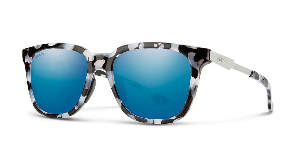 Smith Roam Sunglasses, Choco Tort Frame, Chromapop Blue Mirror Lens, 201264Z6453ZI