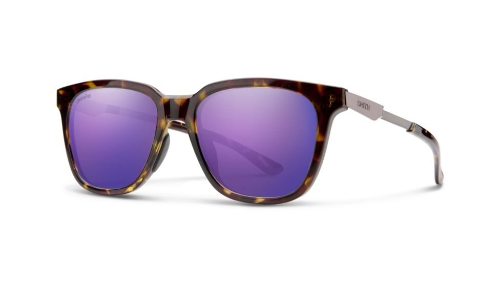 Smith Roam Sunglasses, Vintage Tort Frame, Chromapop Violet Mirror Lens, 201264P6553DI