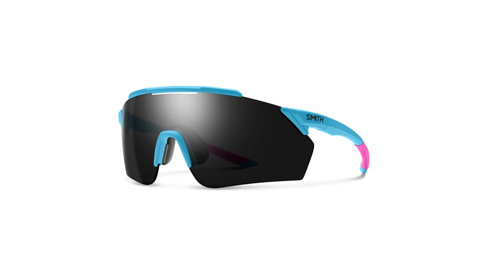 Smith Ruckus Sunglasses, Get Wild Frame, Black to Contrast Rose Lenses, ChromaPop, 201522FBX991C