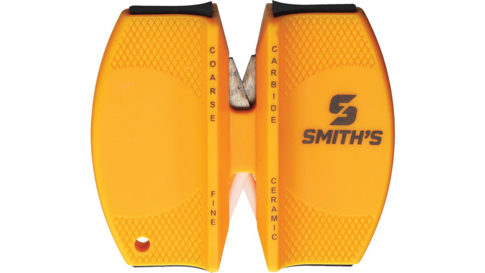 Smith's Sharpeners 2-Step Knife Sharpener Yellow, ACCCKB