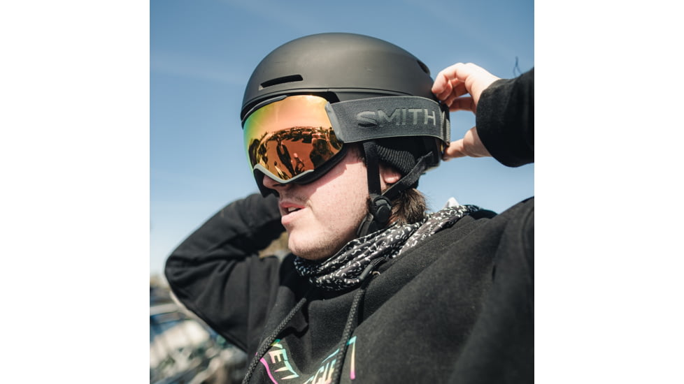 Smith Sequence Otg Googles, ChromaPop Everyday Red Mirror , Slate, M007680NT99MP