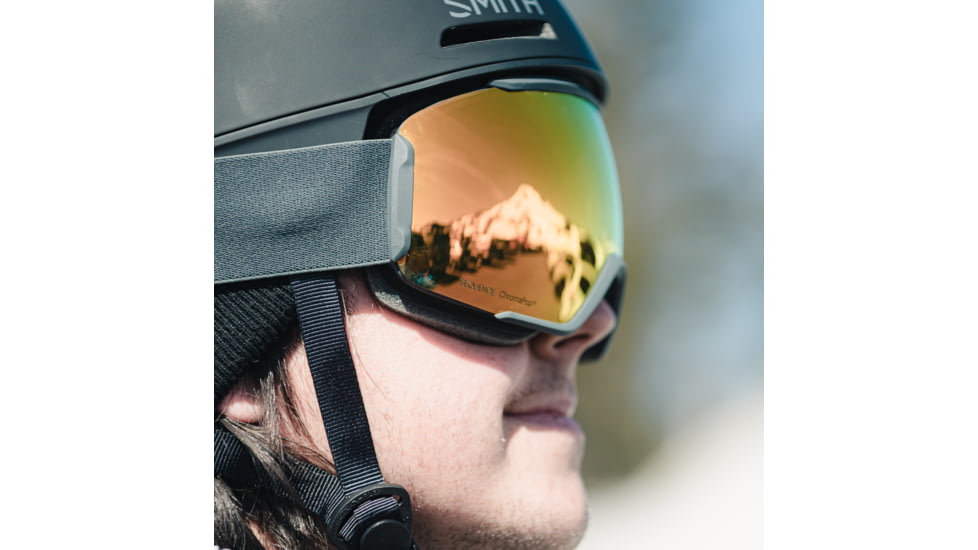 Smith Sequence Otg Googles, ChromaPop Everyday Red Mirror , Slate, M007680NT99MP