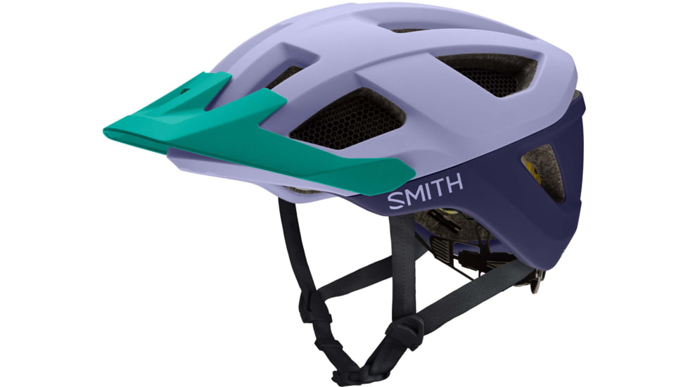 Smith Session MIPS Bike Helmet, Matte Iris/Indigo/Jade, Medium, E0073103X5559