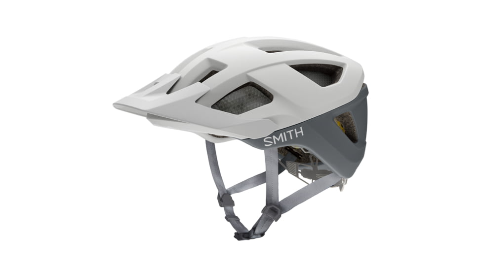 Smith Session MIPS Bike Helmet, Matte White/Cement, Medium, E007313OG5559