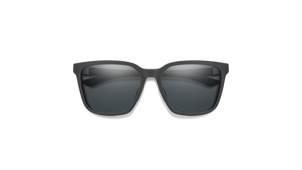 Smith Shoutout Core Sunglasses, Matte Black Frame, Polarized Gray Lens, 20368600357M9