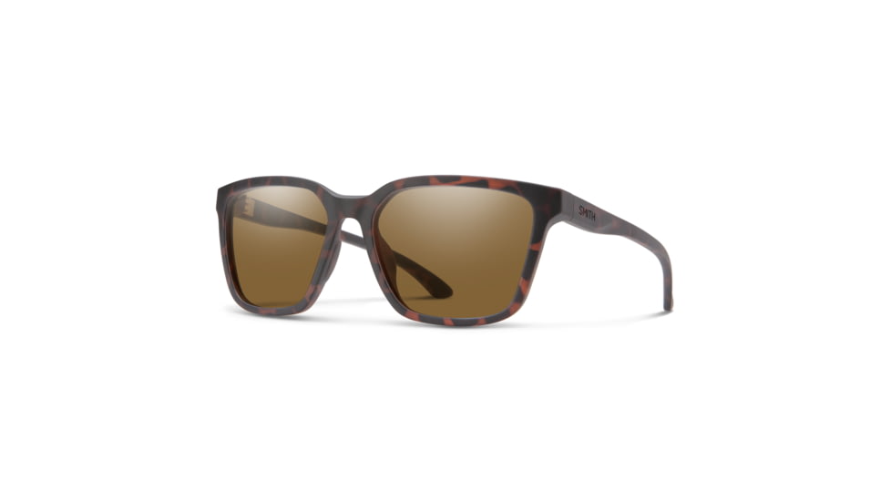 Smith Shoutout Core Sunglasses, Matte Tortoise Frame, Polarized Brown Lens, 203686N9P57SP