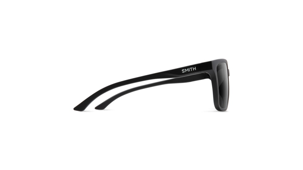 Smith Shoutout Sunglasses, Matte Black Frame, ChromaPop Polarized Black Lens, 202302003576N